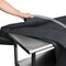 Sure-Max 6 Moving & Packing Blankets - Ultra Thick Pro - 72" x 40" - Professional Quilted Shipping Furniture Pads Black